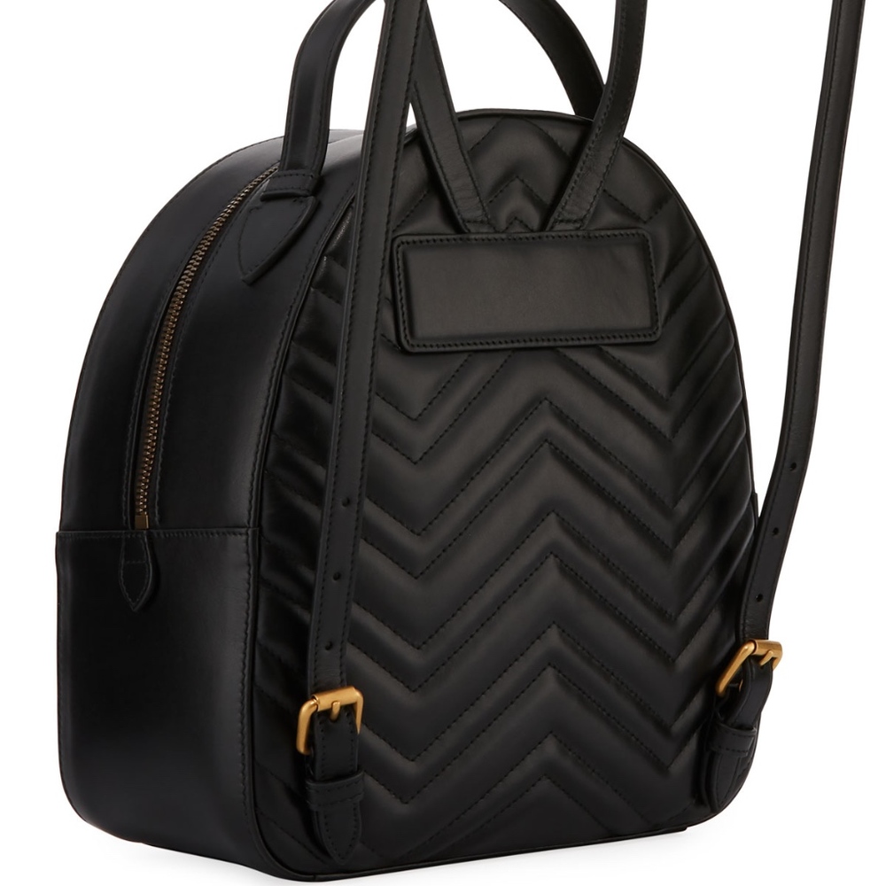 🎉SOLD🎉 Gucci GG Marmont Quilted Leather backpack - Picture 3 of 8